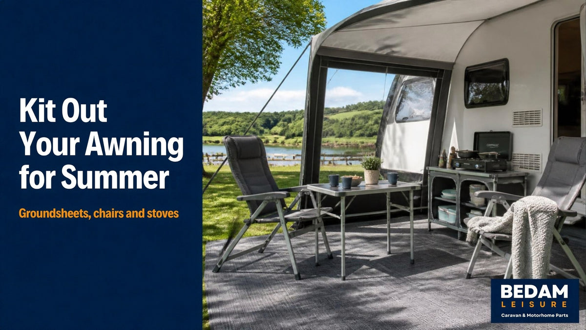 How to kit out your caravan awning for summer - Bedam Leisure guide