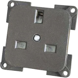 CBE Light Grey 230v 3 Pin Socket