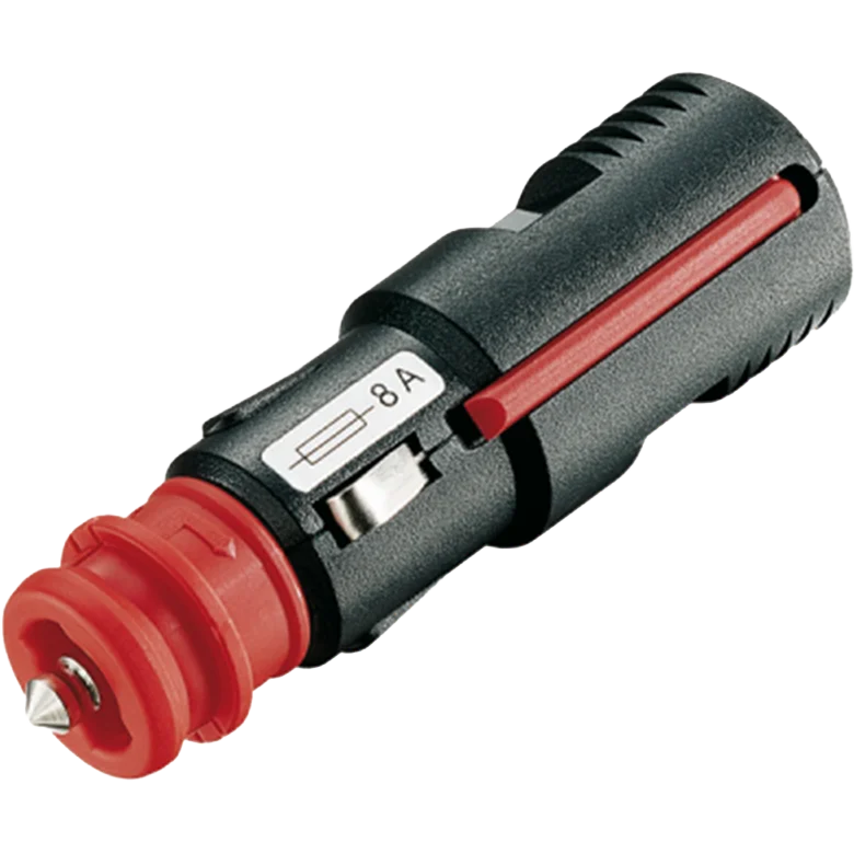 CBE 12v jack plug with led (2 part pick)