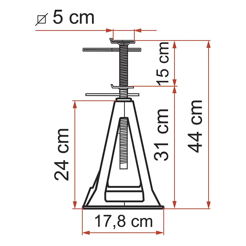 Fiamma Plastic Jacks