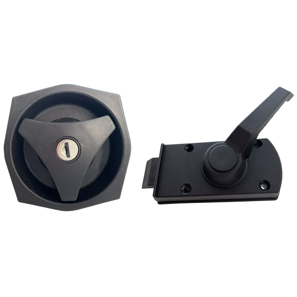 Fawo Inner & Outer L/H Door Lock (Black)
