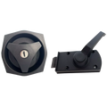 Fawo Inner & Outer L/H Door Lock (Black)