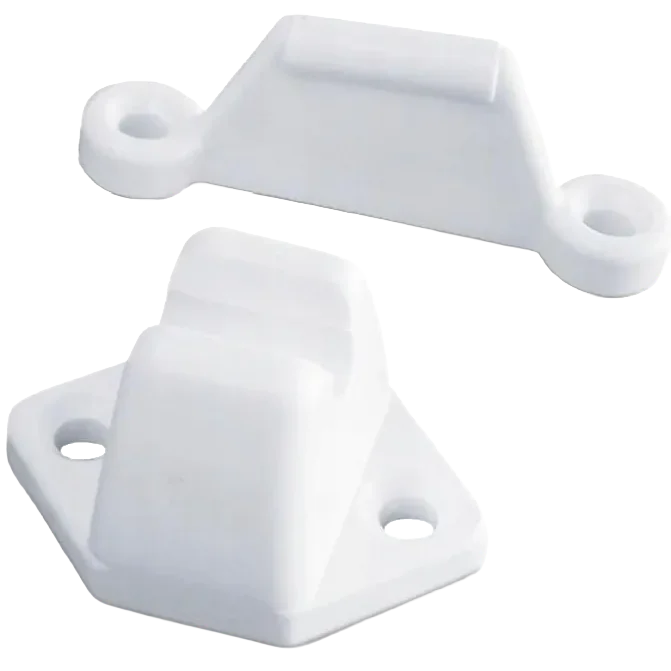 Fawo T-Bar Door Retainer - White (10 pack)