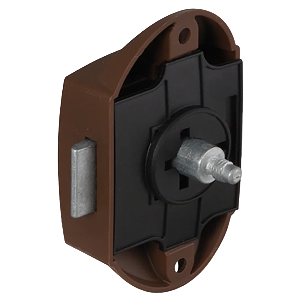 Fawo 01595T50391 Lock Case for Push Lock Brown