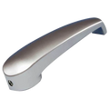 Fawo Bathroom Door Handle - Pale Nickel