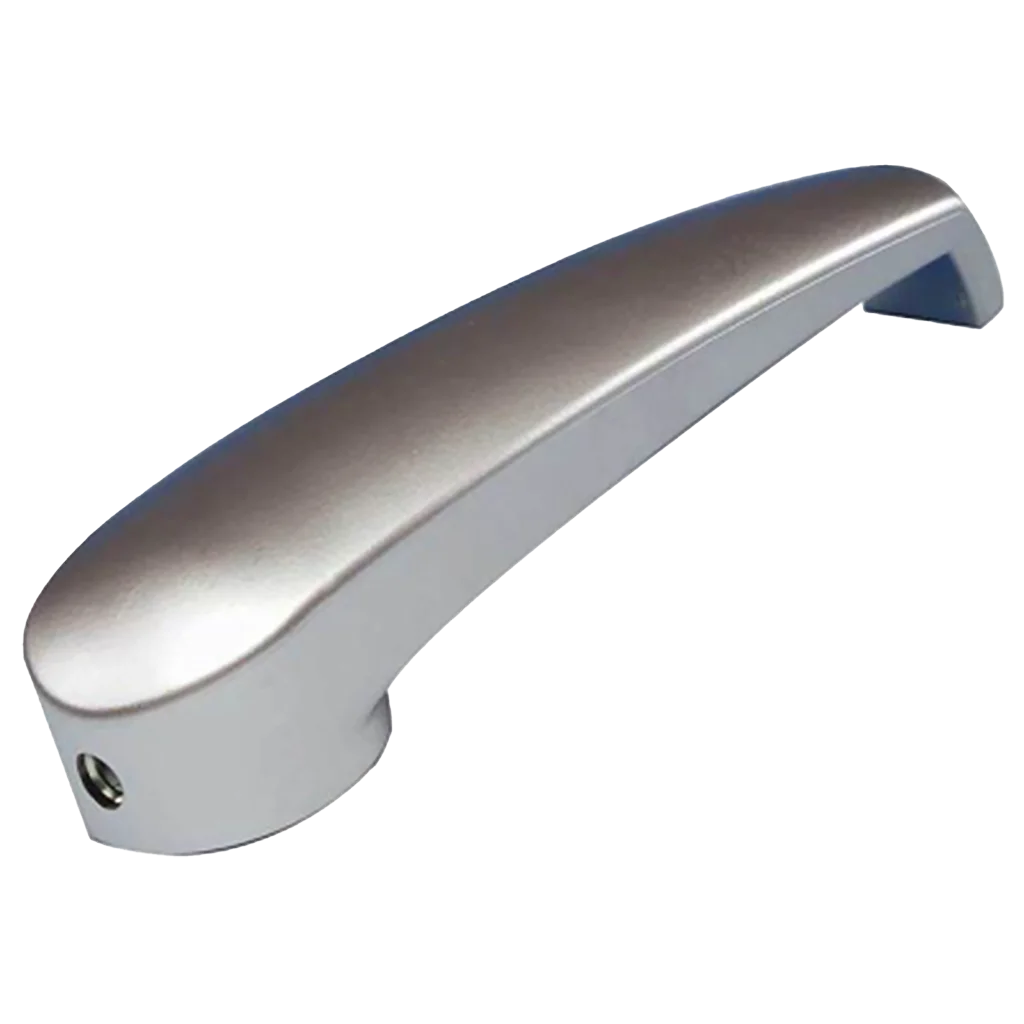 Fawo Bathroom Door Handle - Pale Nickel