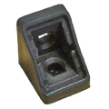 Fawo Light Grey Furniture Fixing 2 Hole Pack of 10 01600T11287PK