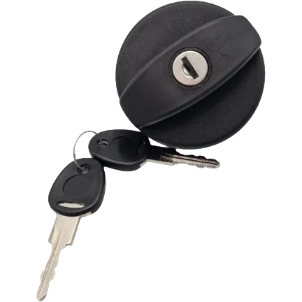 Fawo Black Water Filler Locking Cap Only with Cylinder & Keys