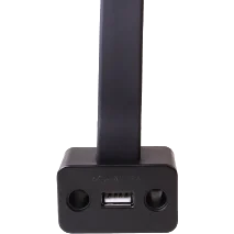 Fawo Black LED Swan F Light With USB (01637T80581)