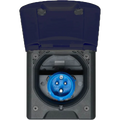 Fawo Black Flush Mains 240v Inlet with Magnetic Lock