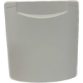 Fawo 230v White Outlet with UK socket