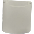 Fawo White Multi-Function flush outlet with UK socket