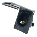 Fawo Grey Mains Water Inlet with Magnetic Lock
