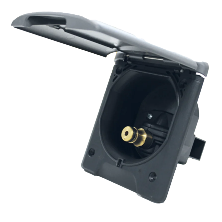 Fawo Grey Mains Water Inlet with Magnetic Lock