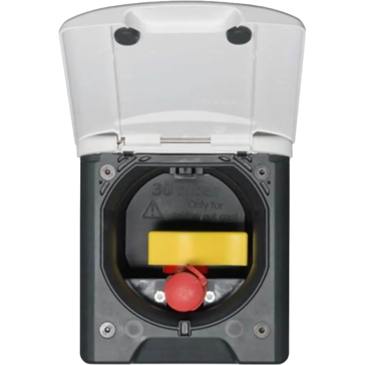 Fawo White BBQ Point with Magnetic Lock
