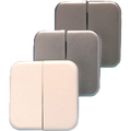 Fawo Chrome Double Finger Plate Switch 01749T00224