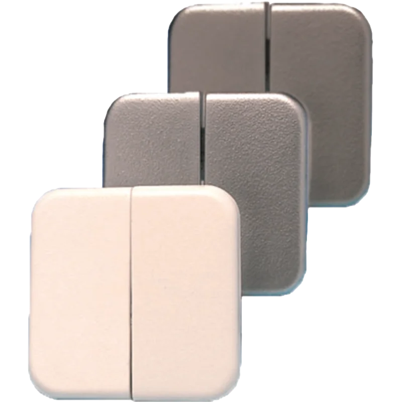 Fawo Chrome Double Finger Plate Switch 01749T00224