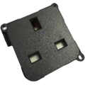 Fawo British Std Socket- Black 250V/13A