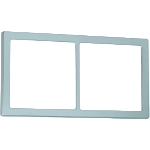 Fawo High Gloss Silver Chrome Double Frame 01754T04199
