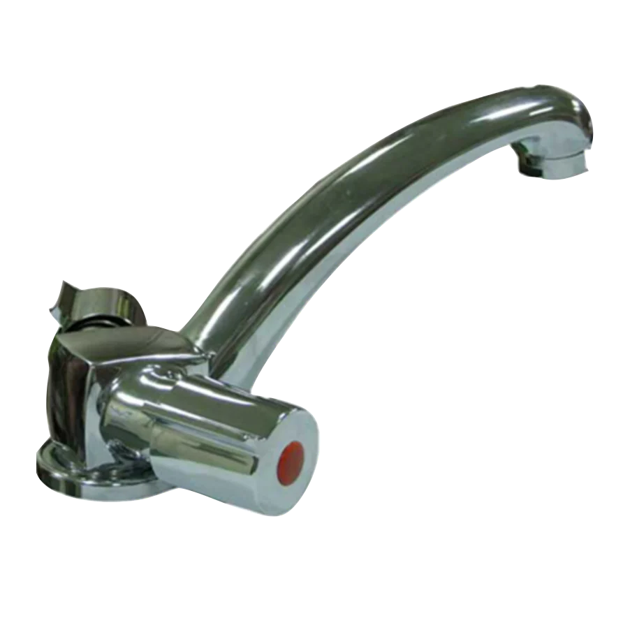 Dimatec Chrome Monobloc Tap With Fold down Spout
