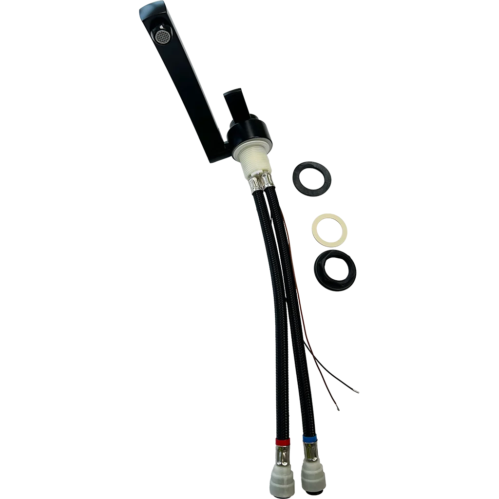 Dimatec Florenz Black Mixer Water Tap With 350mm John Guest Tails 0182351.95JG - image 2