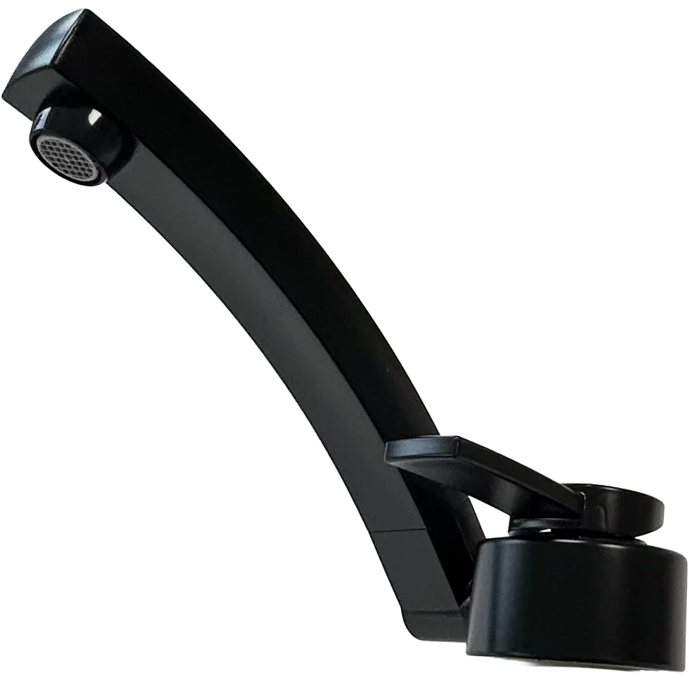 Dimatec Florenz Black Mixer Water Tap With 350mm John Guest Tails 0182351.95JG