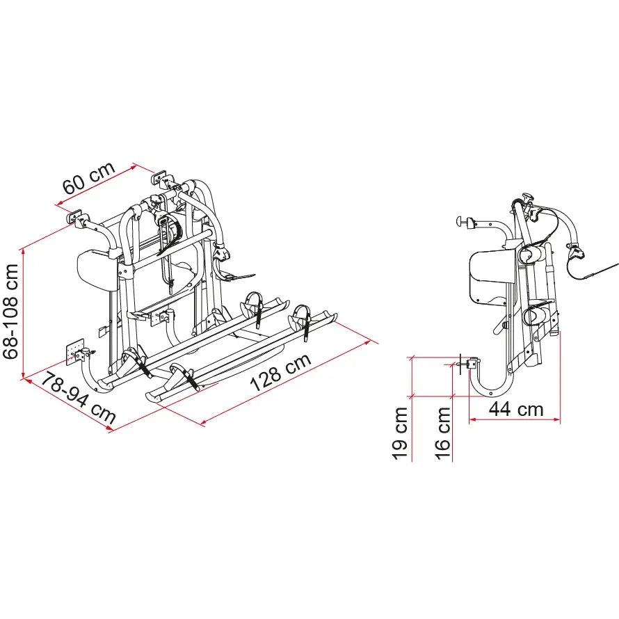 Fiamma Carry-Bike Motor Lift 77