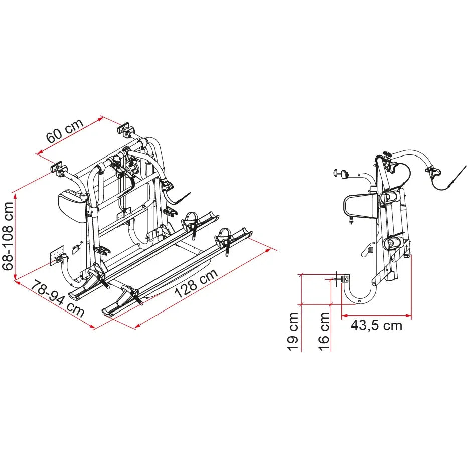 Fiamma Carry-Bike Lift 77