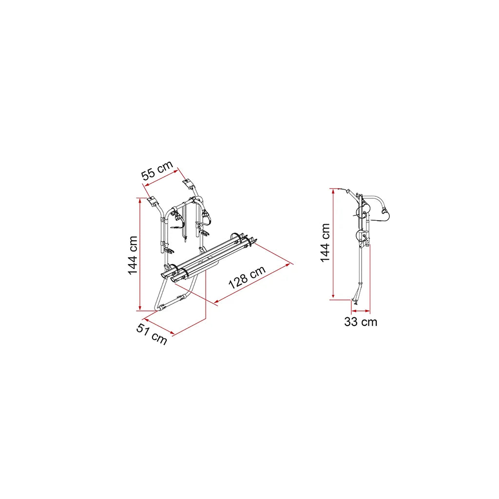 Fiamma Carry-Bike Vivaro/Trafic/Talento D