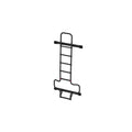 Fiamma 02426A09A Deluxe DJ Ladder Ducato Deep Black