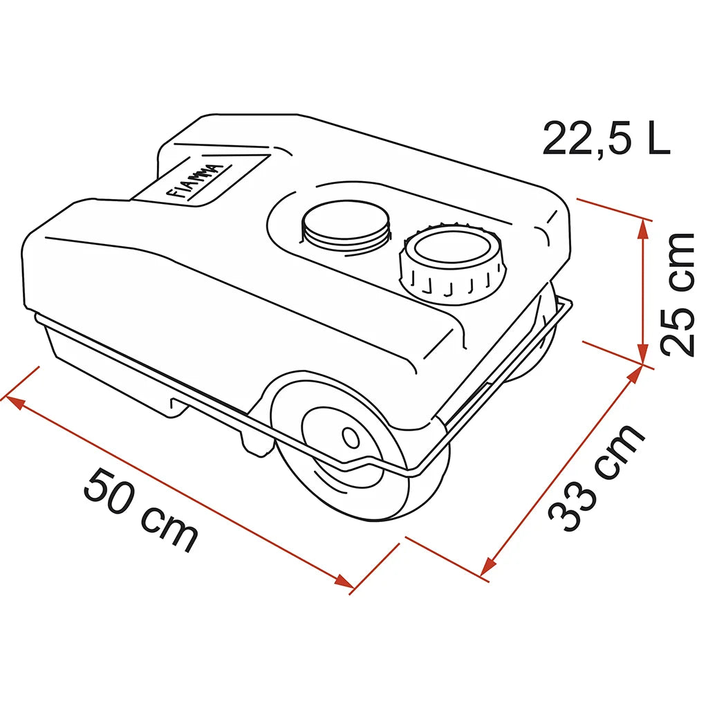 Fiamma Roll-Tank 23 W