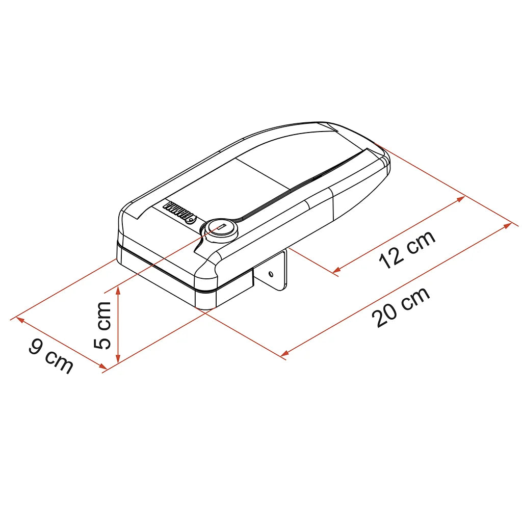 Fiamma Safe Door Magnum White