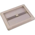 Remismart 900 X 450 Grey Pleat Blind