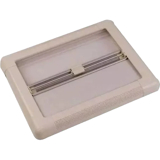 Remismart 900 X 450 Grey Pleat Blind