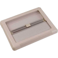 Remismart Blind 1000x550mm cream pleat