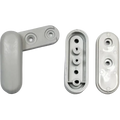 Remis Shower Door Turning Lock - Light Grey