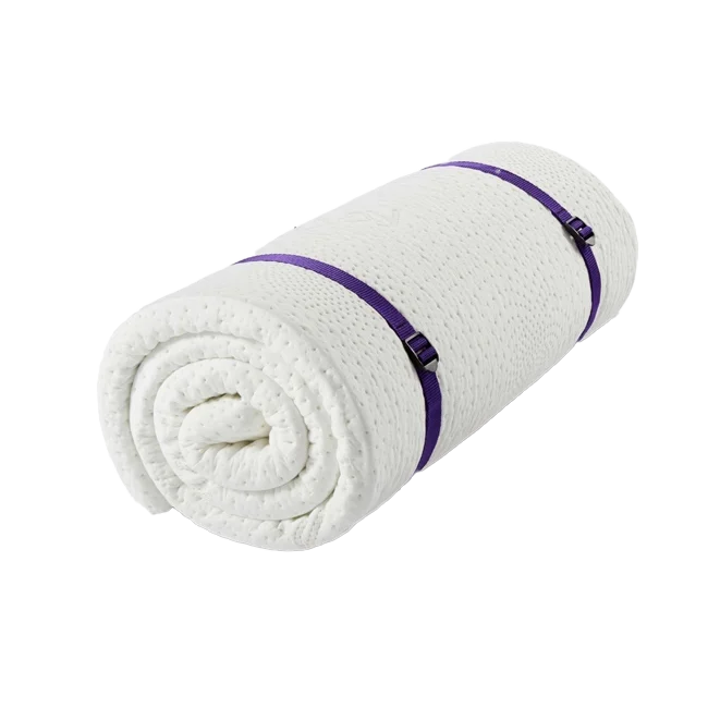 Duvalay 190x66cm Gold Foam Compact Travel Topper