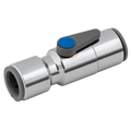 John Guest 10mm Chrome Plated Ball Valve