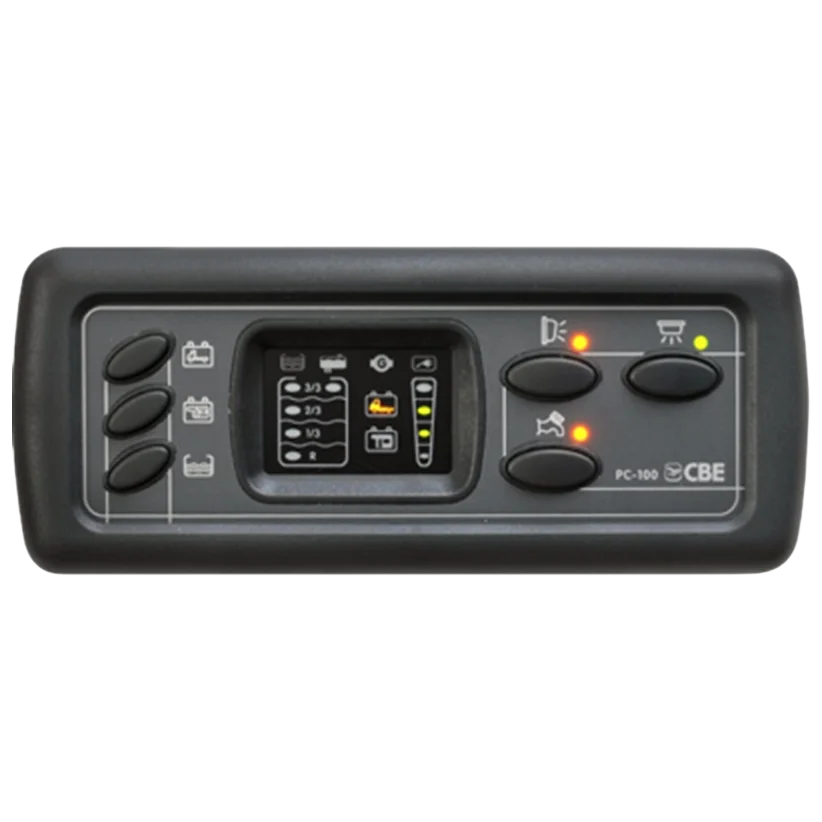 CBE PC100-XX analogue control LCD display
