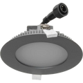 8W LED Panel Light Pewter 150mm 3 Core 11111MIR