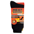 Heat Machine Mens Tog 2.3 Thermal Socks Size 6-11 - Black 1289