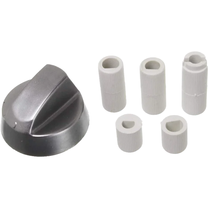 Universal Silver Oven Knob With Five Adapters 14-UN-104