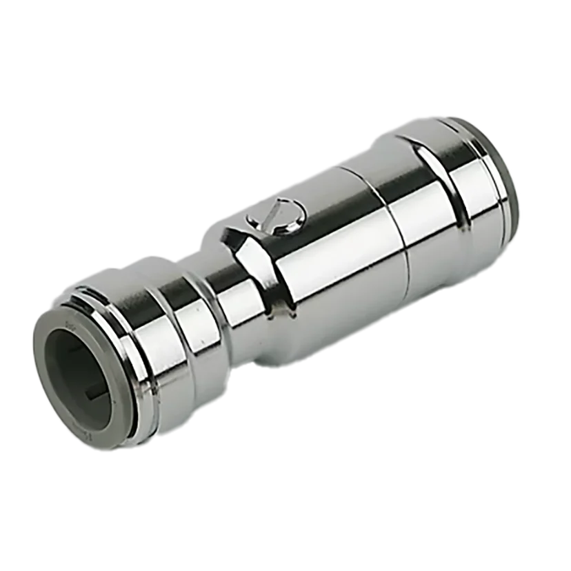 John Guest 15mm Chrome Plated Service Valve