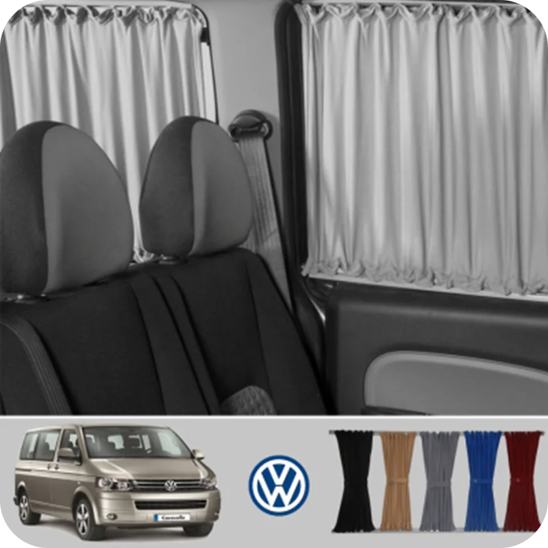 Renault Trafic LWB Tailgate Blackout Curtains for 2014 - on right window