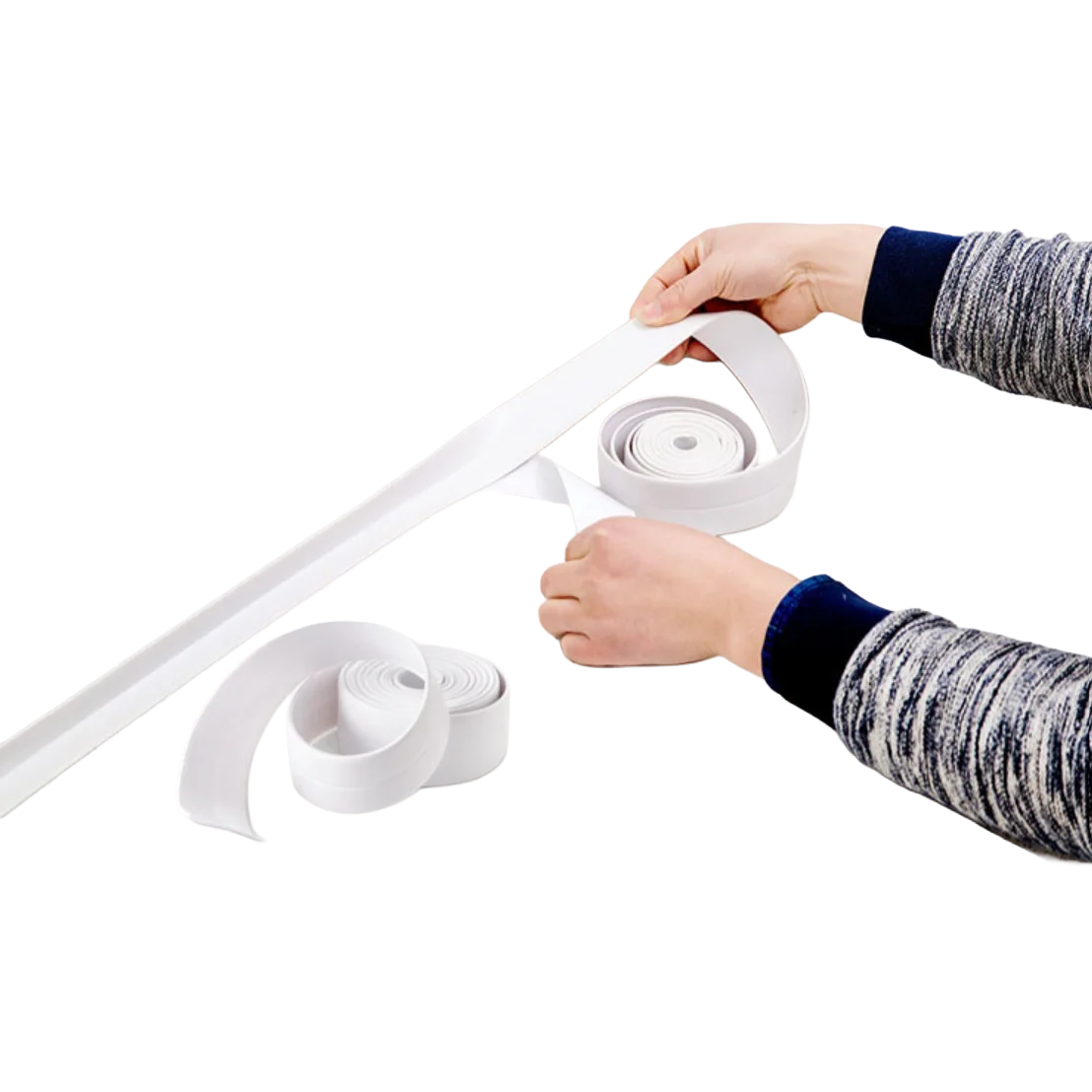 Self Adhesive Sealing Strip White 17810 - image 2