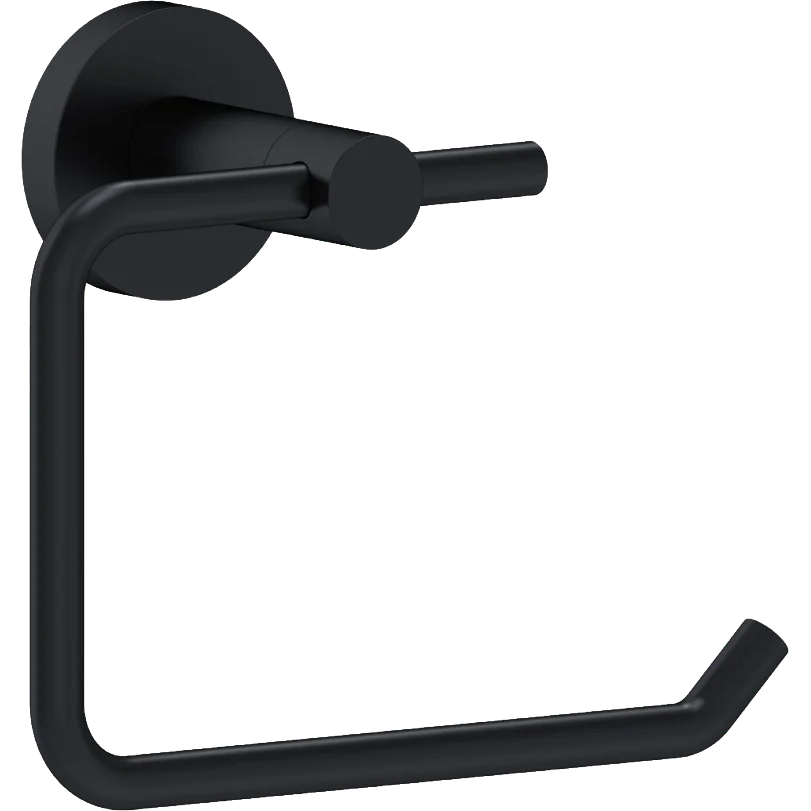 Luxury Toilet Roll Holder - Black 19222