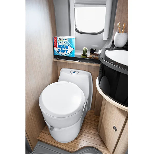 Thetford C220CS (C223CS) Electric Flush Cassette Toilet – Retail Pack (200868SP)