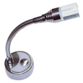 Dimatec Chrome 12V 1W Flexi Touch Reading Light with Dual Colour