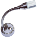 Dimatec Chrome 12v1w flexi Touch reading light with dual colour