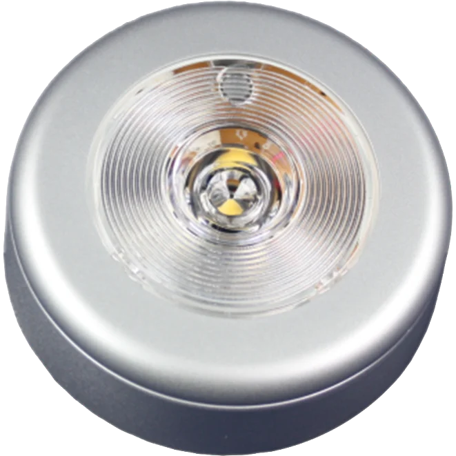 Round 4 LED Light Silver